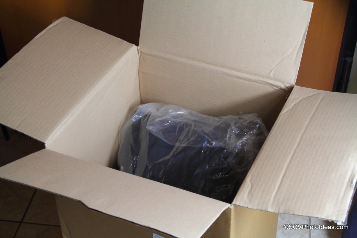 Case Logic DSB-103 DSLR Split Pack Carton box opened