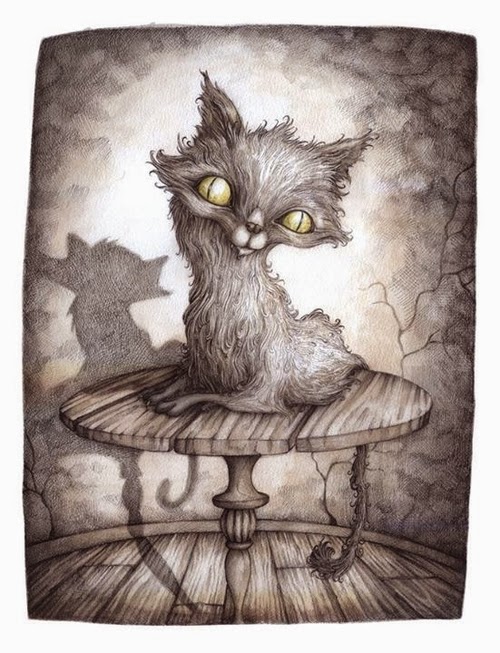 17-The-Nowhere-Cat-Adam-Oehlers-Illustrations-and-Drawings-from-Oehlers-World-www-designstack-co