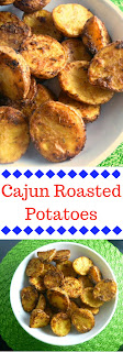 Cajun Roasted Potatoes: The spicy blend pops in your mouth with a bit of heat and tons of flavor. - Slice of Southern
