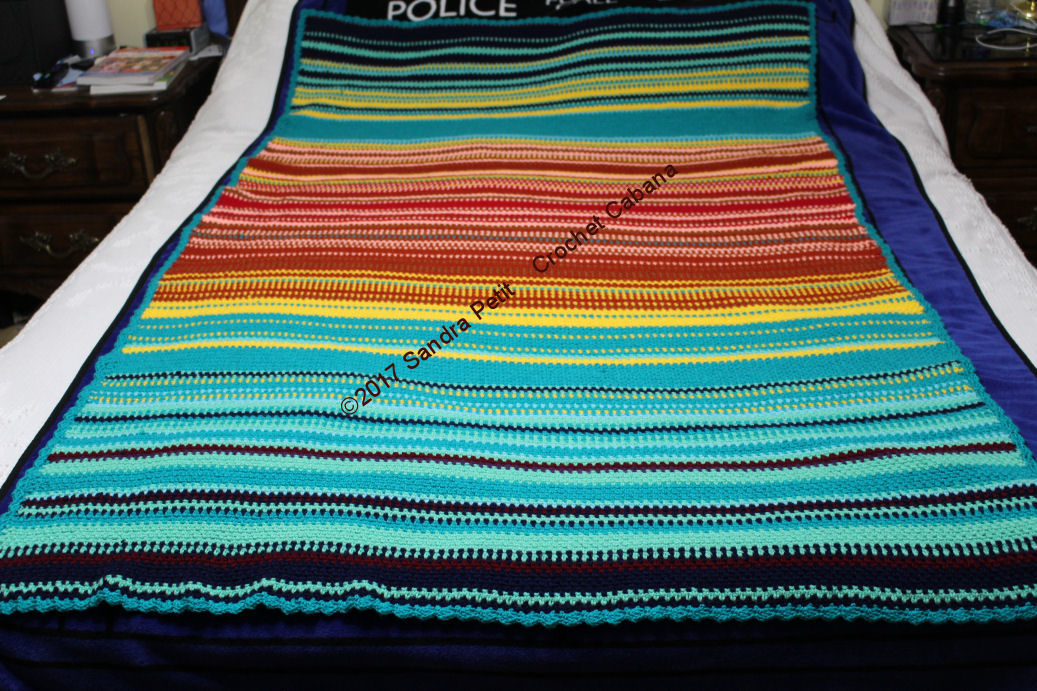 Crocheted Temperature Afghan Patterns