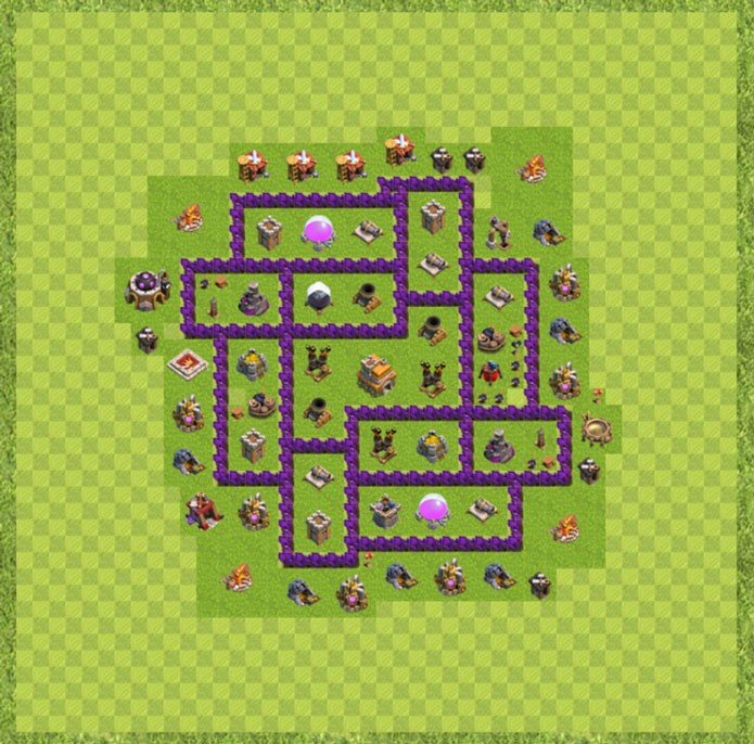 How to Make a Best Layout in Clash of Clans Mobzoo