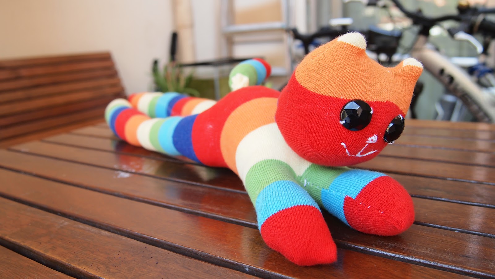 S.T.E.L. DIY Sock cat! E.L.