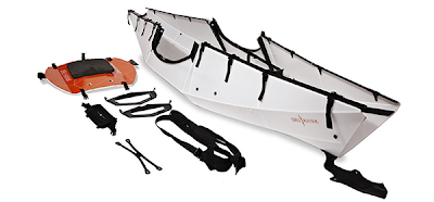 Kayak portátil para aventureros. 