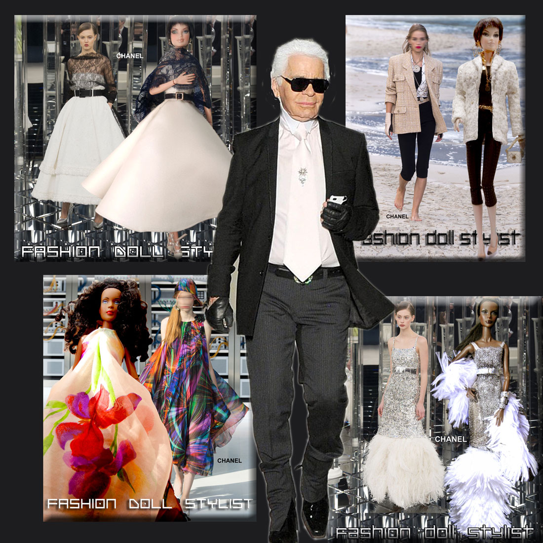 Fashion Doll Stylist: Adieu, Mr. Lagerfeld