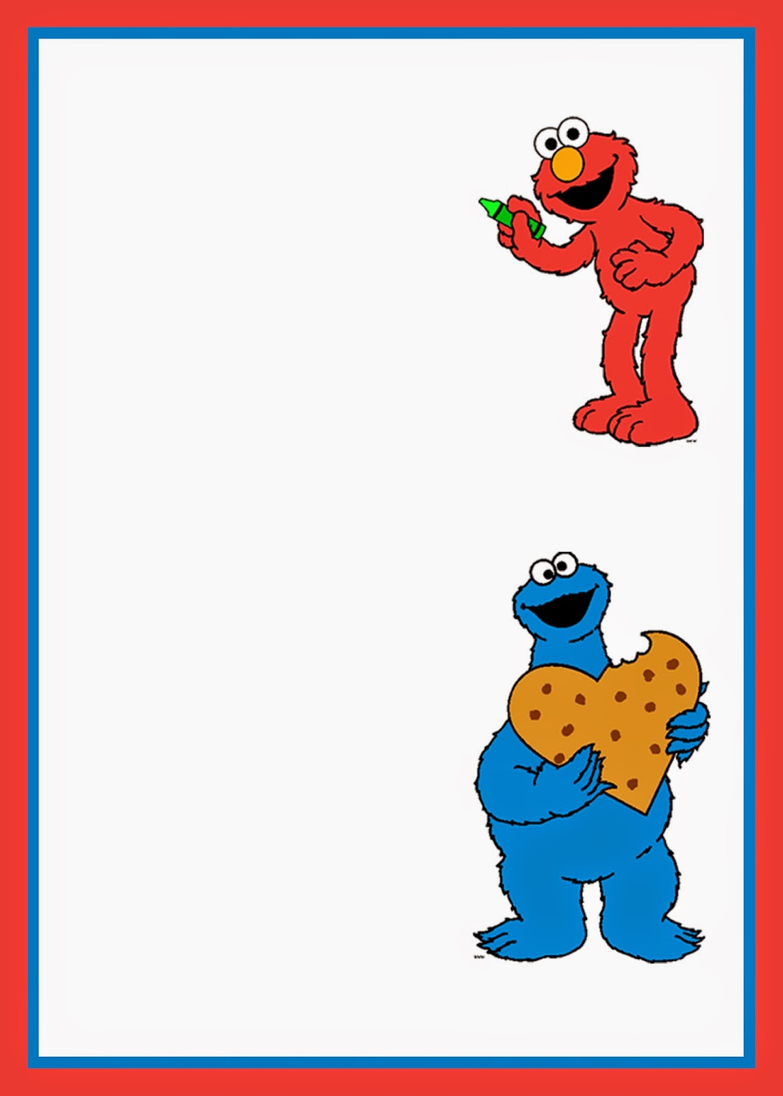 Sesame Street Free Printable Candy Wrappers. 
