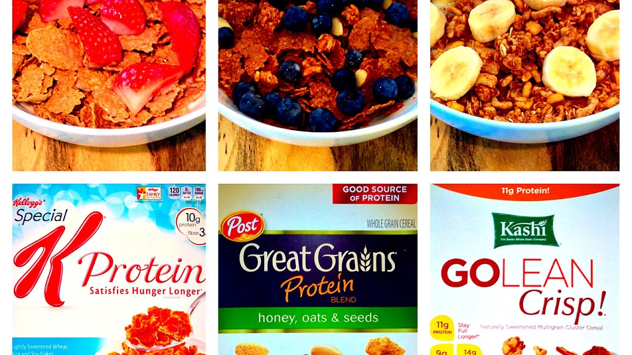 Cereals High In Protein Protein Choices