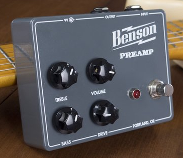 STOMP BOX STEALS: OVERDRIVE-BENSON AMPLIFIERS Preamp Pedal something