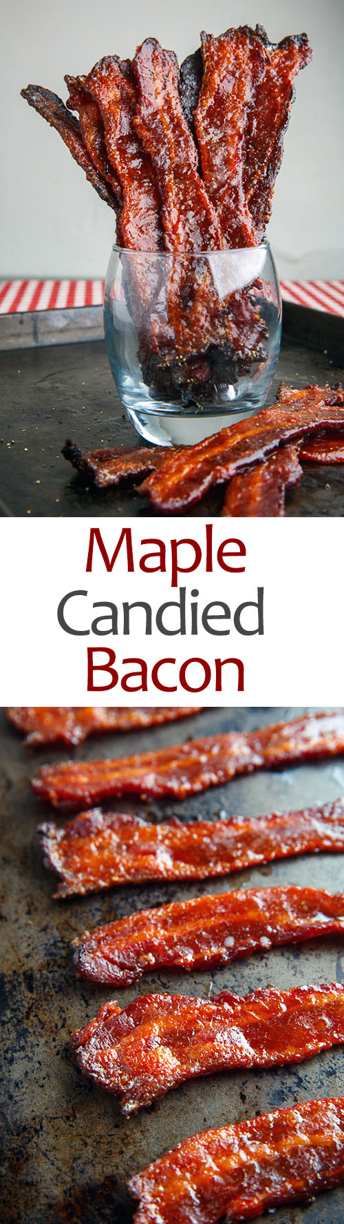 Maple Candied Bacon Recipe on Closet Cooking