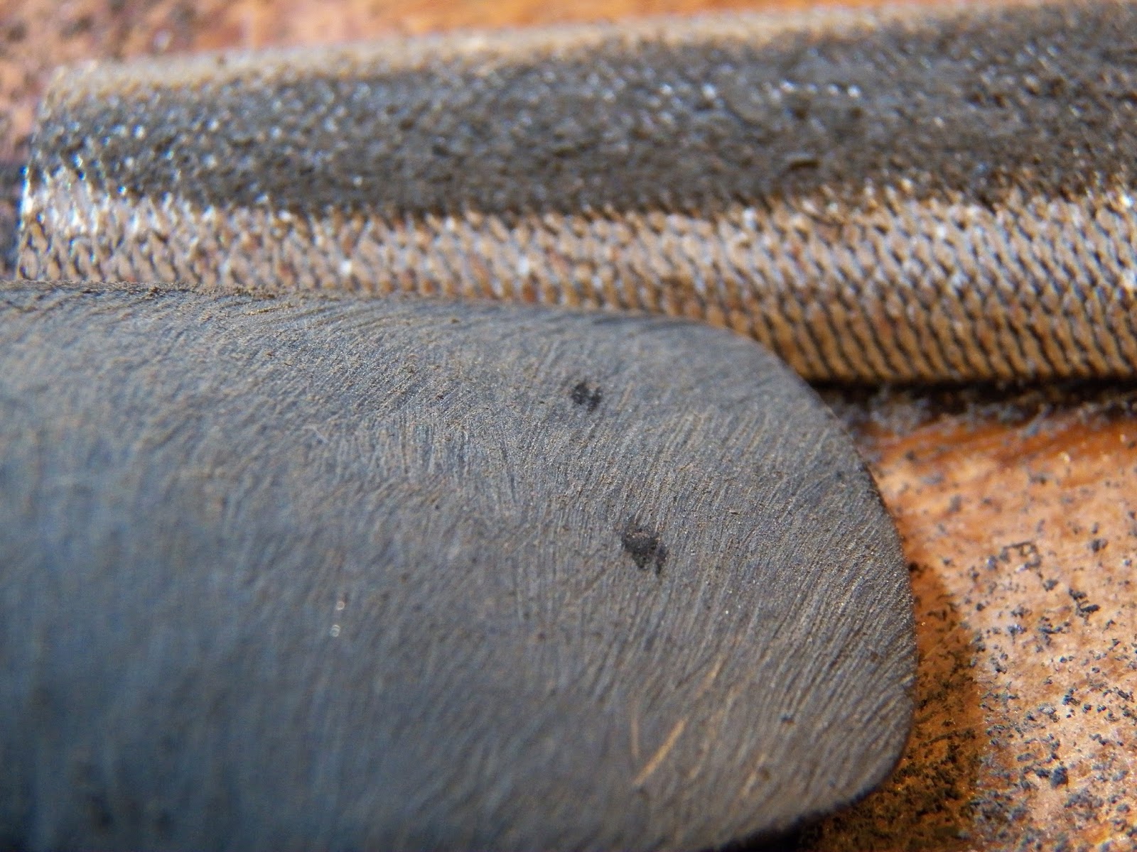 Stuff Sax Removing a tooth gouge from a hard rubber mouthpiece