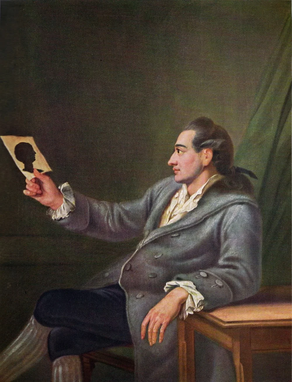 Johann Wolfgang von Goethe by Georg Melchior Kraus (1737-1806)