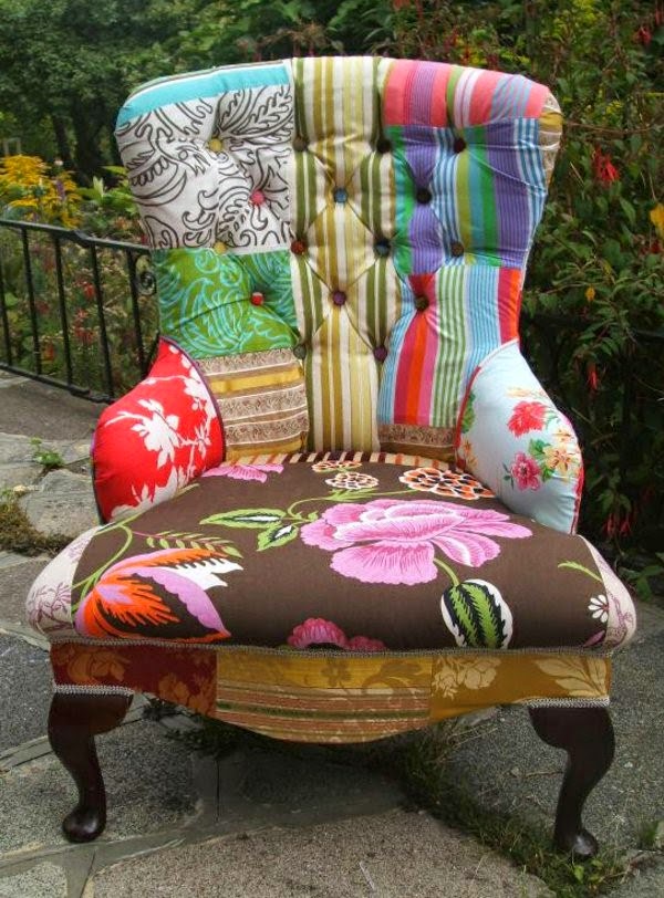 Beautiful Patchwork Chair examples