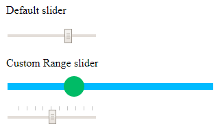 How to create Custom Range Slider in html - Online Tutorial For ...