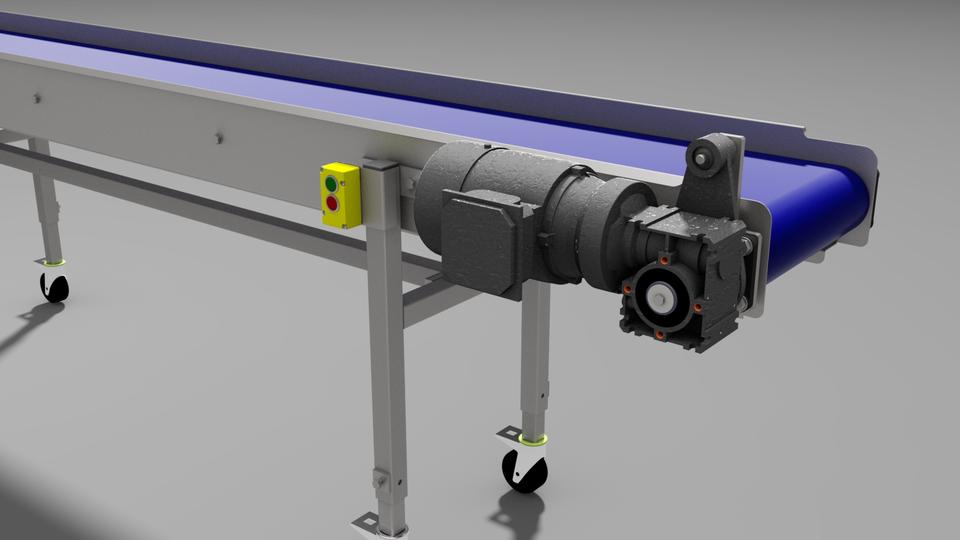 255. made Modular belt Conveyor telescopic and mobile