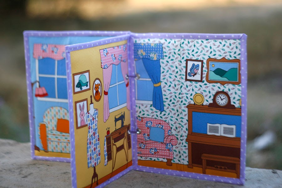 TomToy Fabric dollhouse