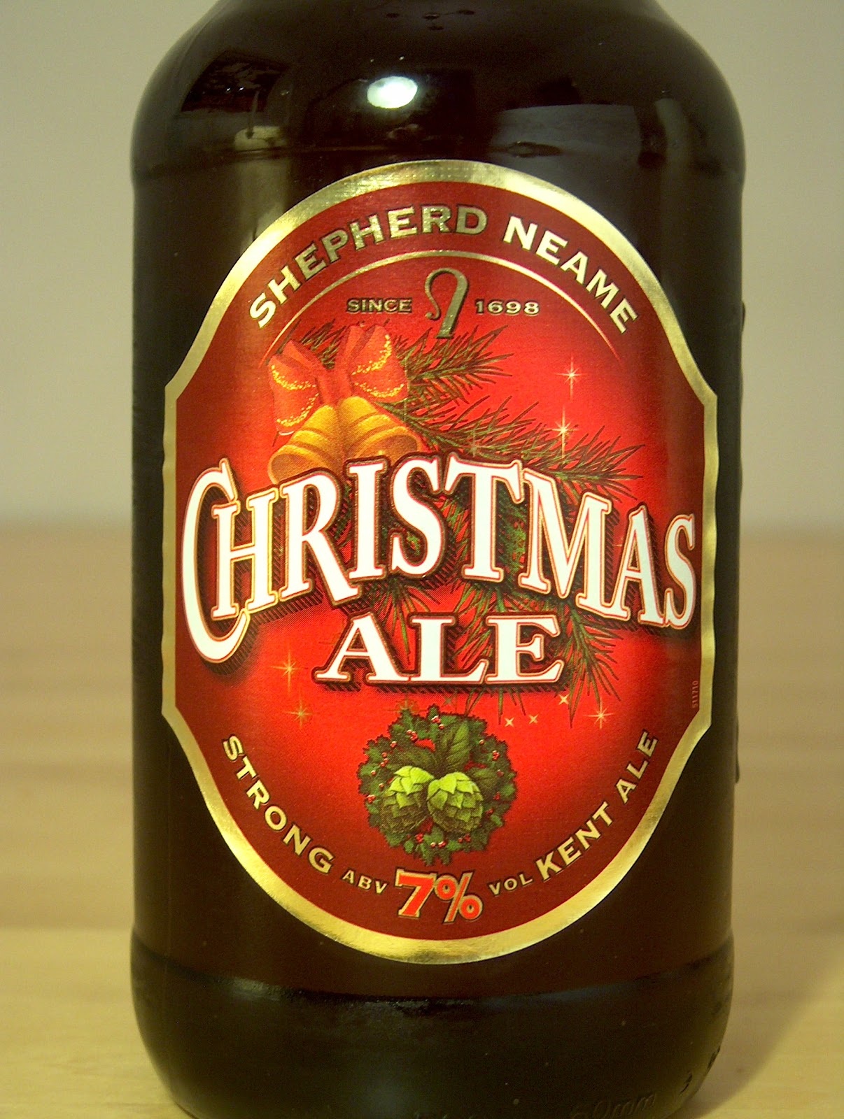 The Bottled Beer Year Day 153, Beer 153 Shepherd Neame's "Christmas Ale"