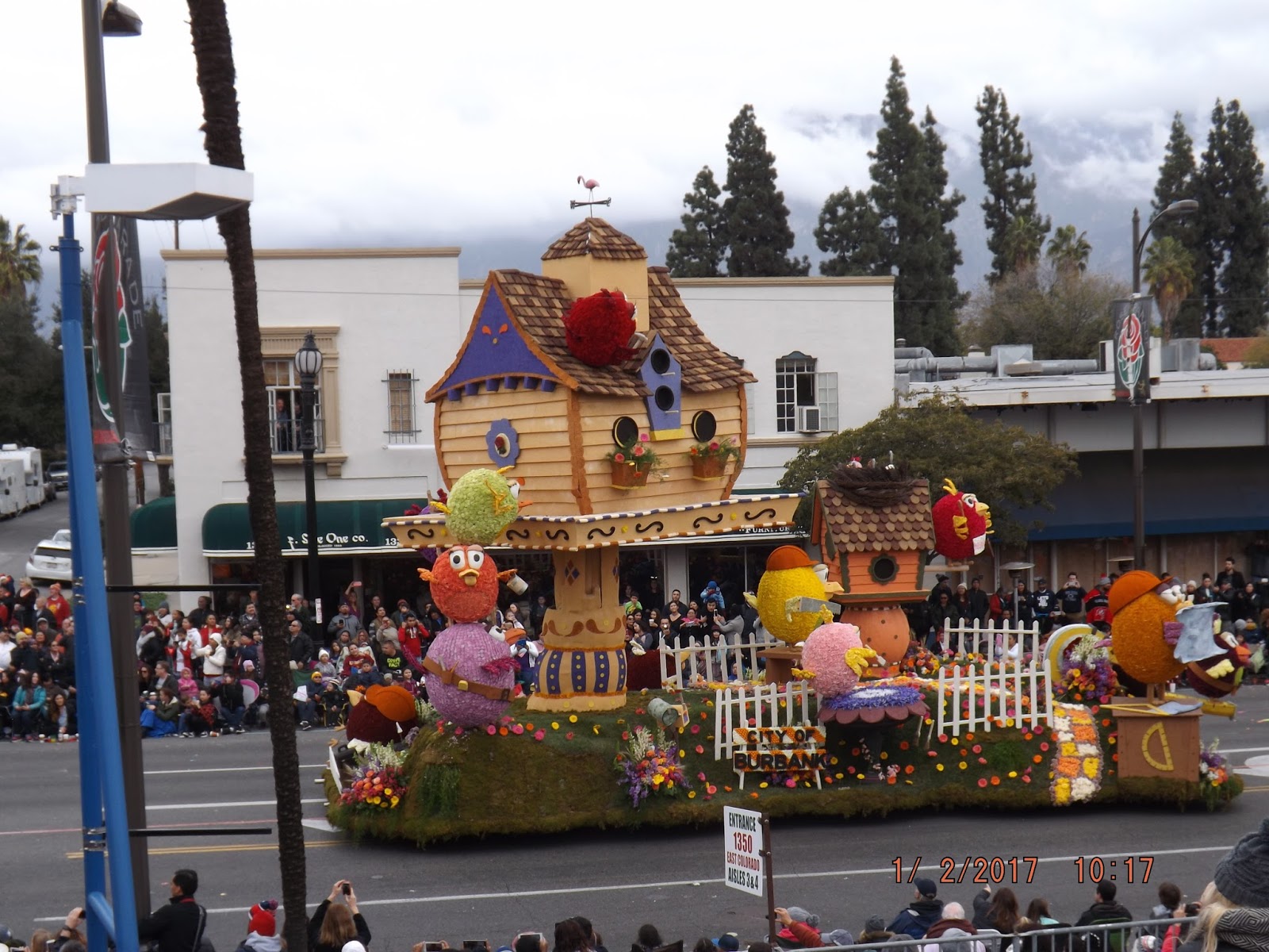Up to Speed Rose Bowl Parade 2017 Floats