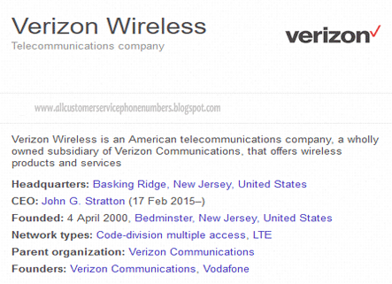 Verizon Wireless Customer Service Phone Number Customer Service