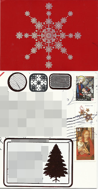 Postcards and Matching Stamps: Christmas from Canada