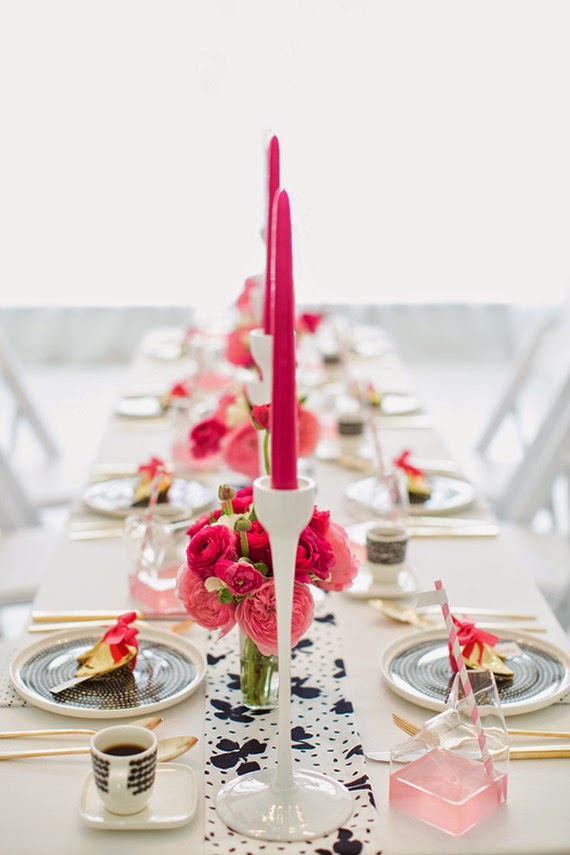 Fiesta de chicas en rosa - mesa personalizada2