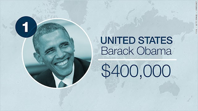 Top 10 world leaders who have the highest salary