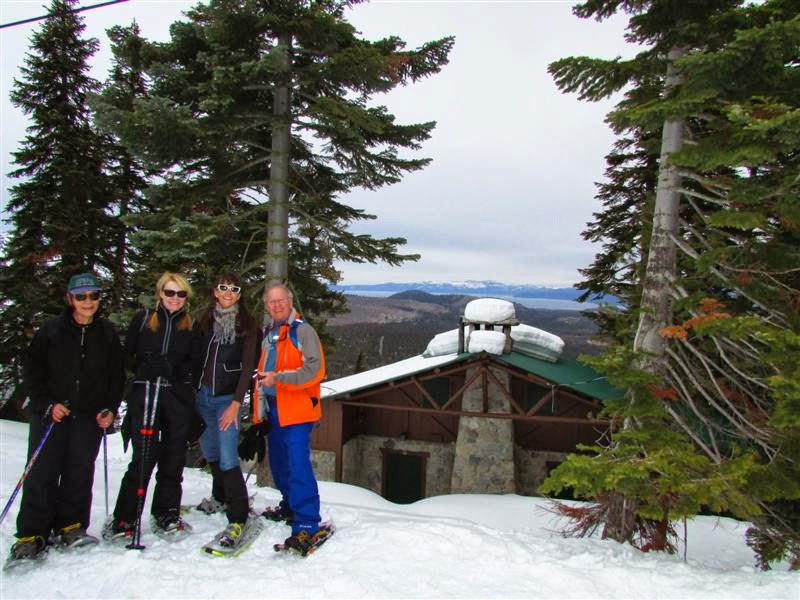 Echo Lake for Snowshoeing... HAERR TRIPPIN'