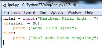 Percabangan dan Perulangan pada Python