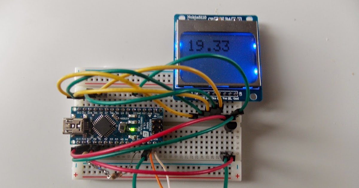 Arduino Lcd Thermometer PART 1 The Electronics Kid