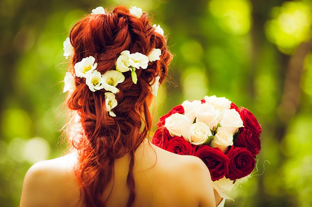 bó hoa cưới đẹp nhất thế giới hoa hồng