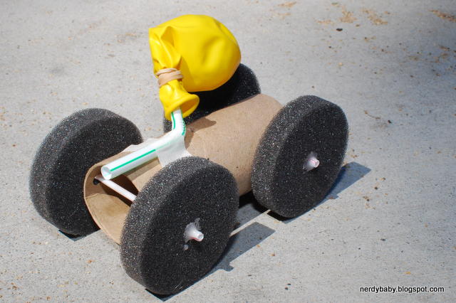 Nerdy Science: Balloon Racers in the Park