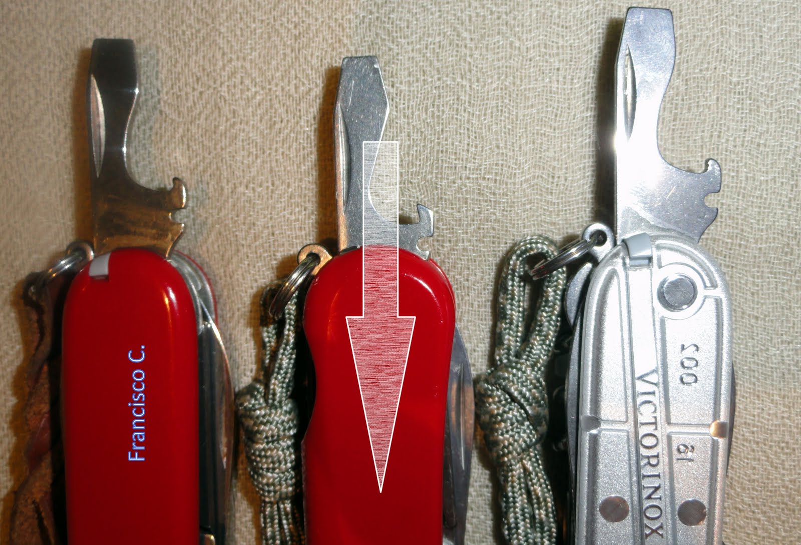 Pasión por las navajas. Victorinox Vs Wenger.