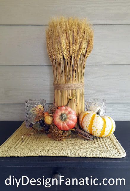 screened porch, cottage, cottage style, farmhouse, farmhouse style, Fall, Fall Decorating,  Cat Cave, Lighted Grapevine Orb