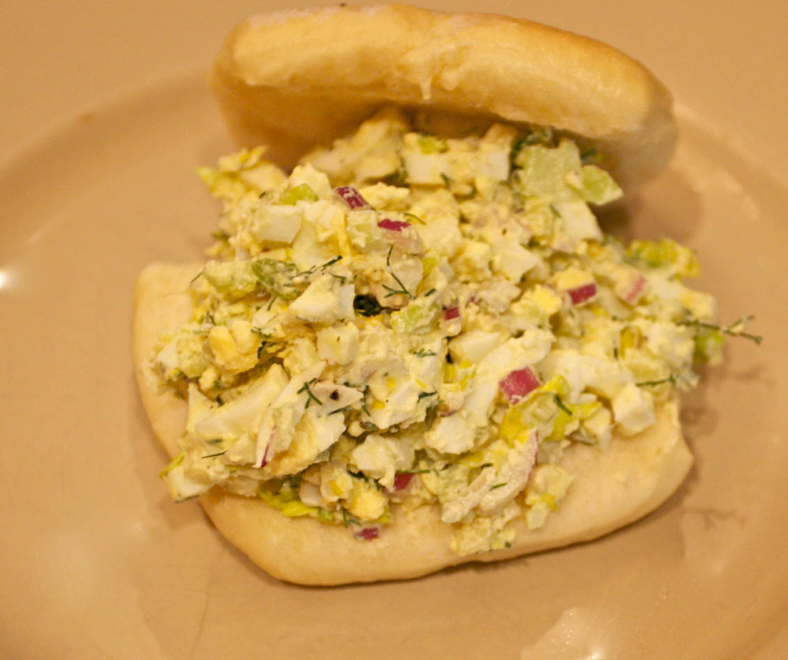 End of Summer Dilled Egg Salad
