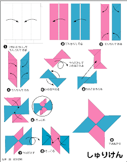 Extremegami: How to make a origami Ninja Star