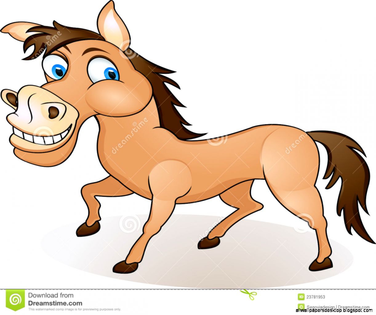 Horse Funny Cartoon Hd Wallpaper | All Wallpapers Desktop