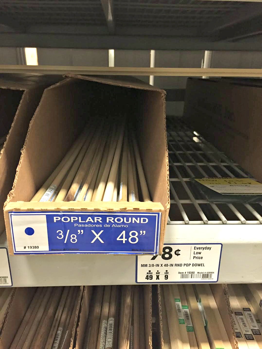 How to make a wall wrapping paper station Thrifty Decor Chick Thrifty DIY, Decor and Organizing