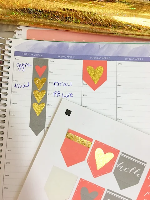 planners stickers silhouette cameo, foiled stickers, diy foil stickers