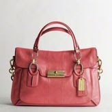 Must Have Item of the Month: COACH  Kristin Elevated Leather Flap Satchel $698