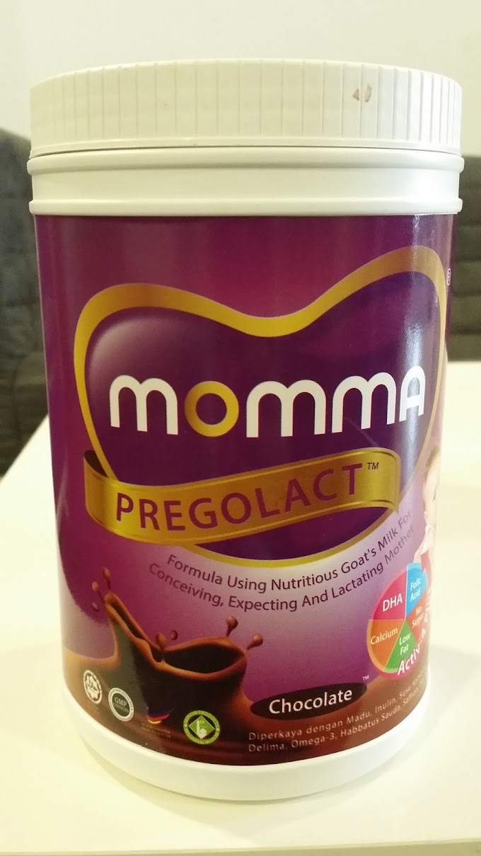 Momma Pregolact : Milk Booster untuk susu ibu.