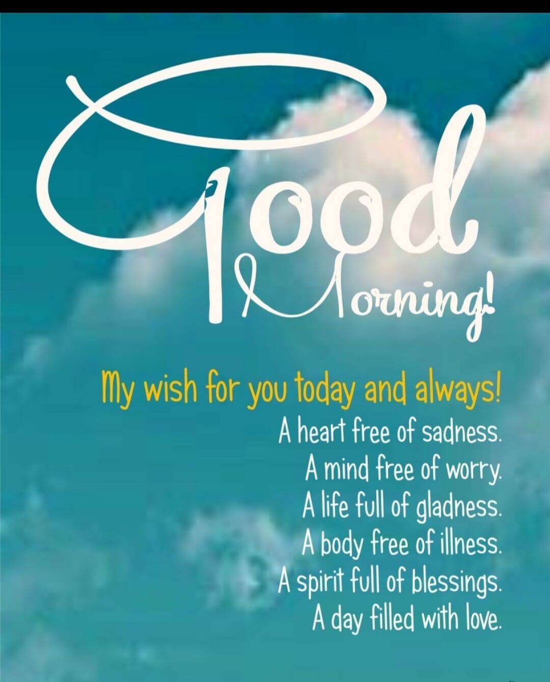 good morning sms with love