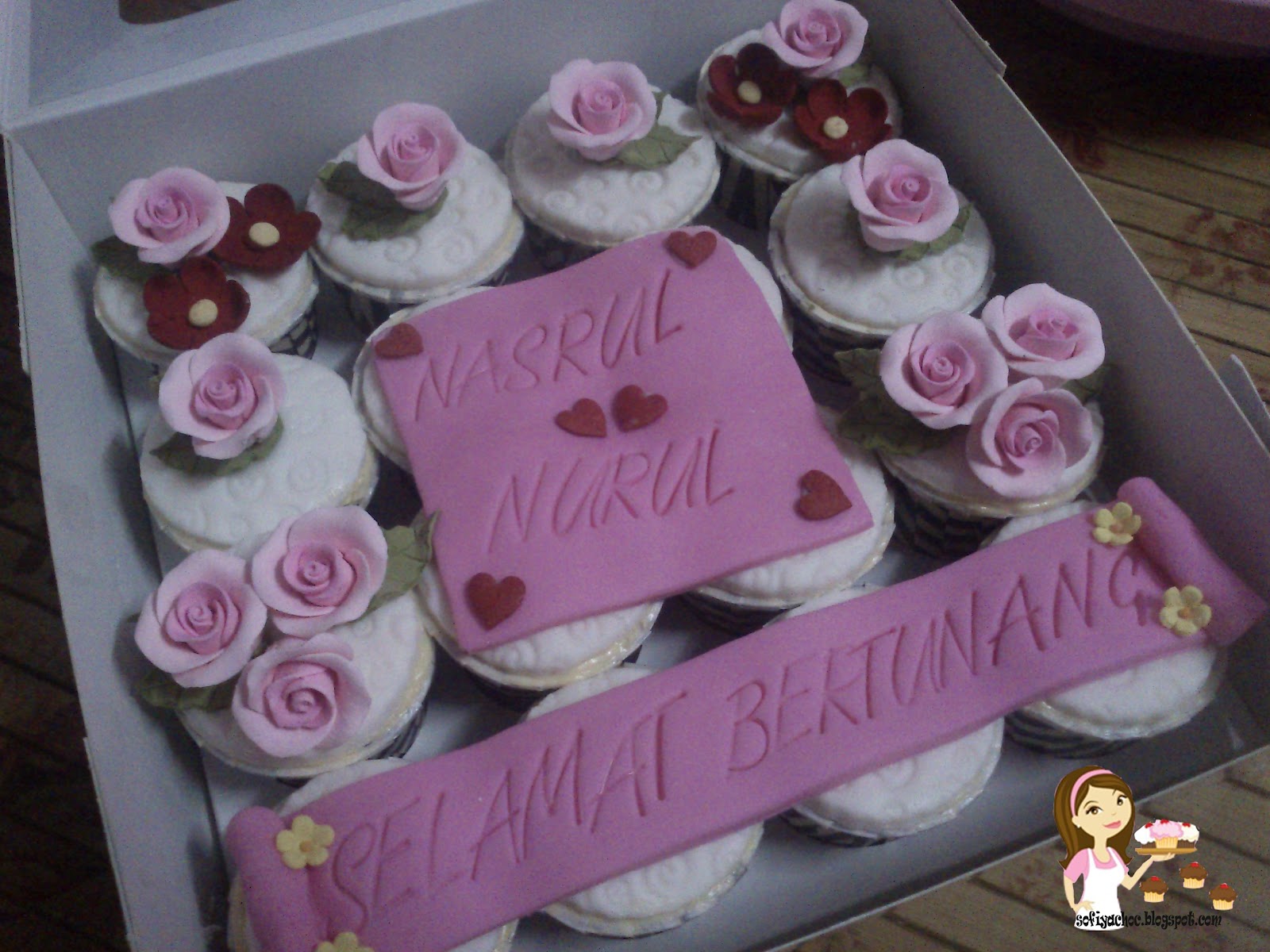 SOFIYA HOMEMADE BAKERY CUPCAKE HANTARAN TUNANG