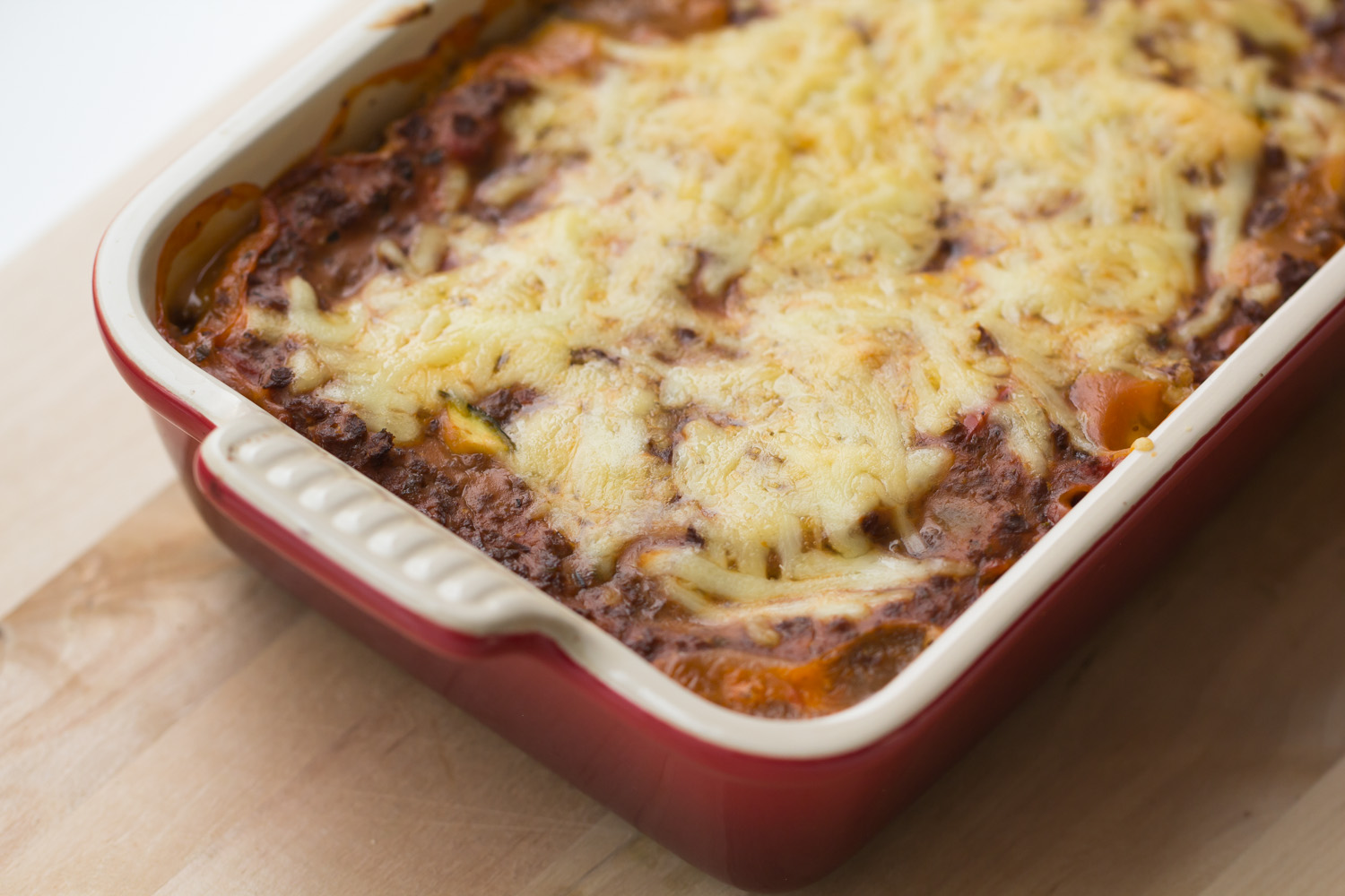 SoyTomato Sauce Quinoa Gratin