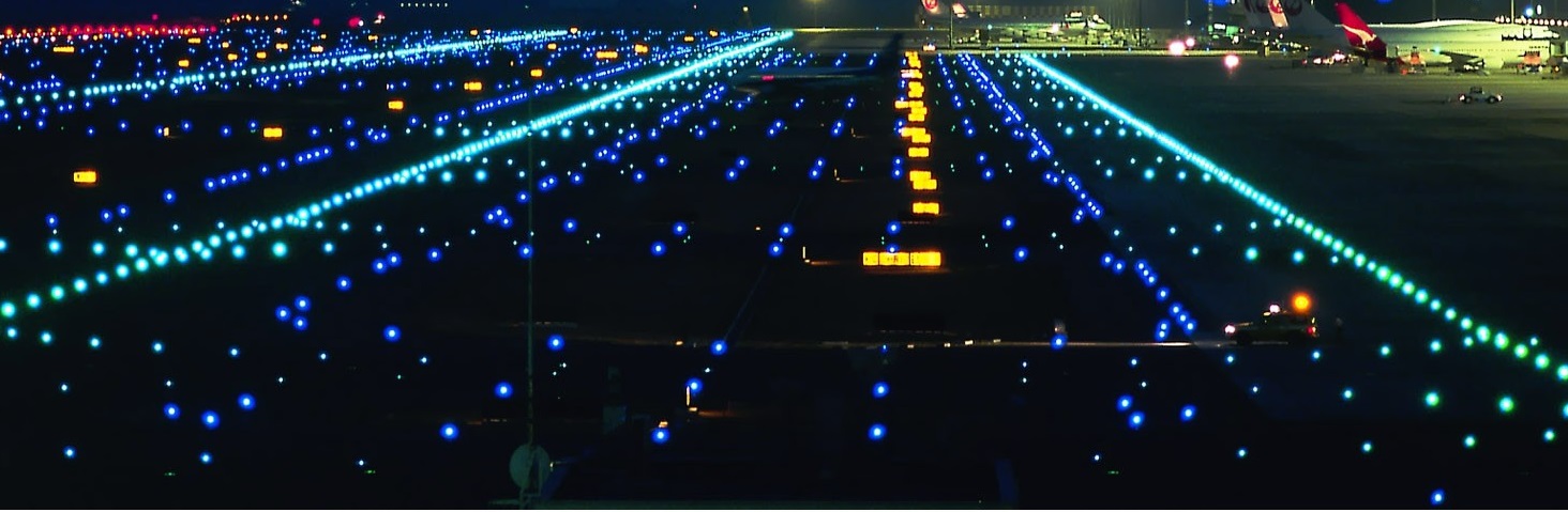 airport runway lights at night airport runway lights at night