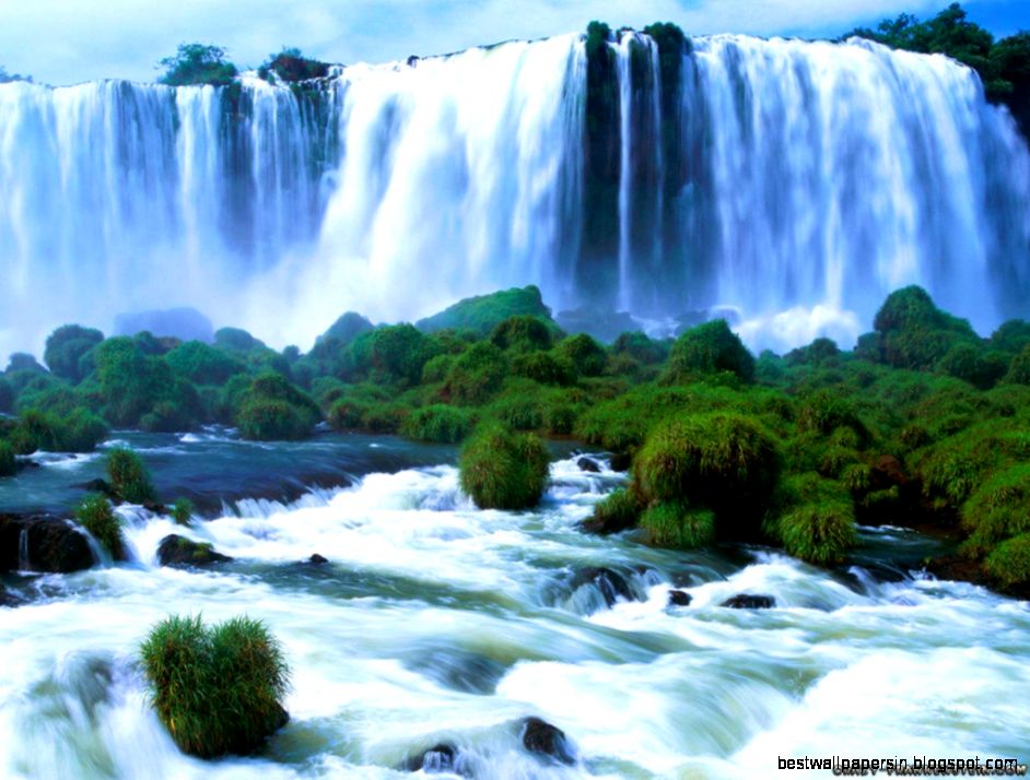 Waterfalls   Nature wallpapers   Crazy Frankenstein