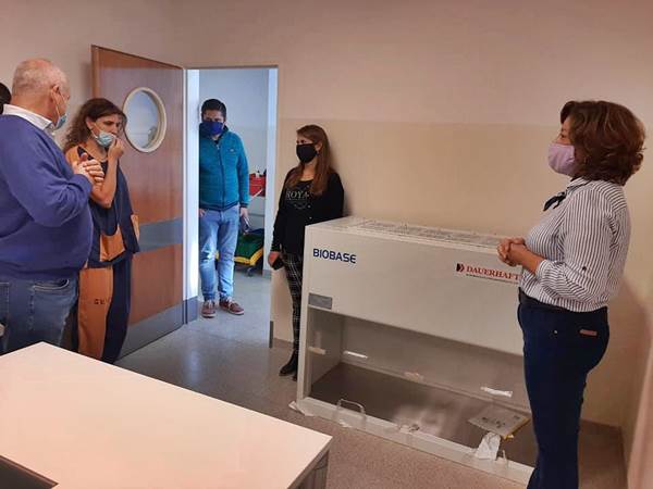 Aprobaron el laboratorio del hospital y entregaron equipamiento al Banco de Leche Aprobaron el laboratorio del hospital y entregaron equipamiento al Banco de Leche