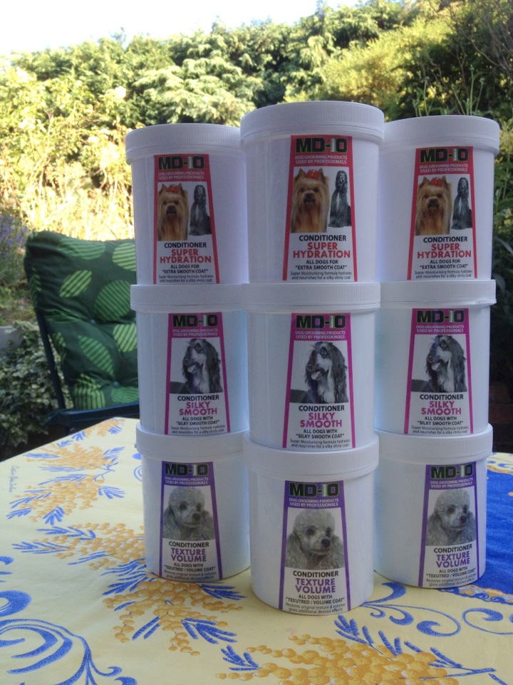 Professional Dog Grooming Shampoo MD10 Collection Champu para Perros