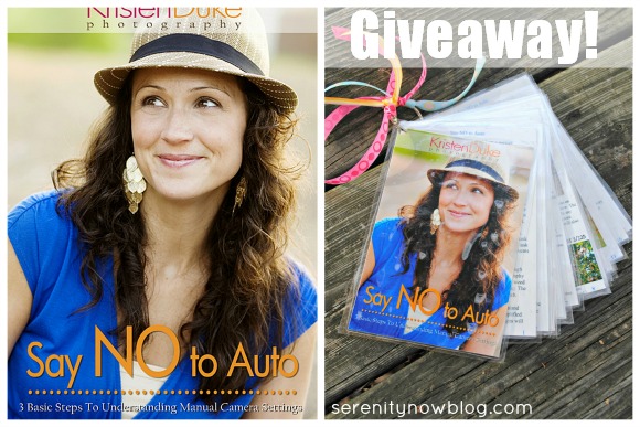 Say NO to Auto" (Photography Basics) Giveaway, from Serenity Now