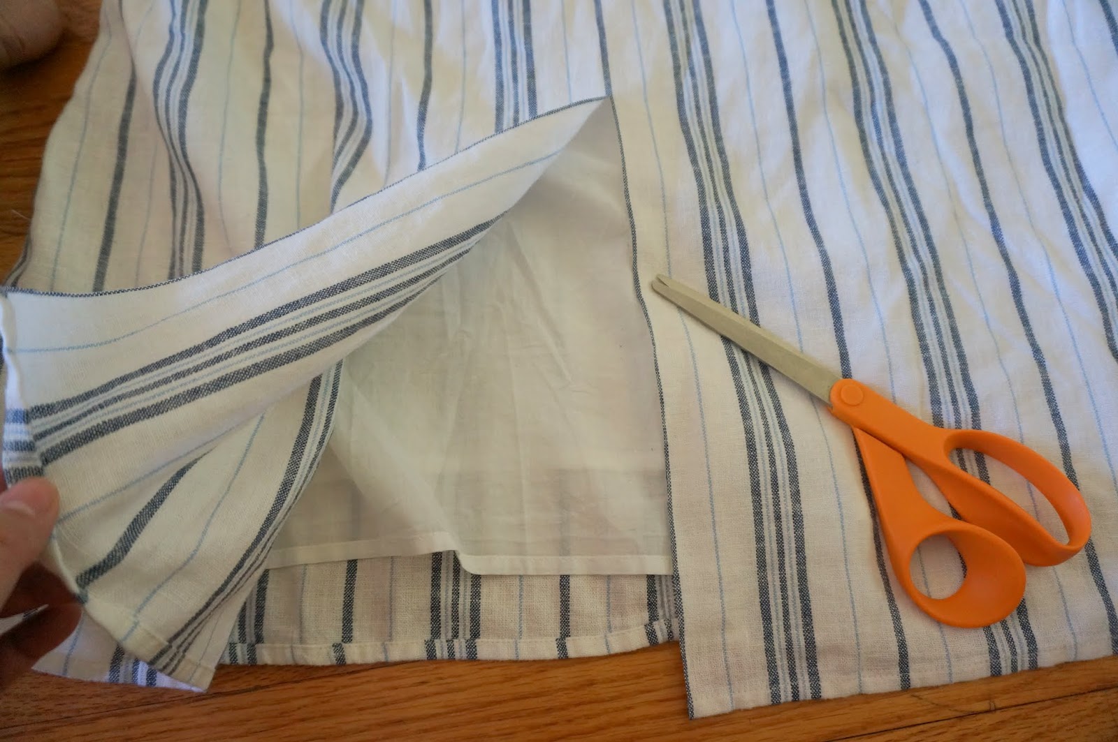 DIY Turn a Dress into a Jumpsuit