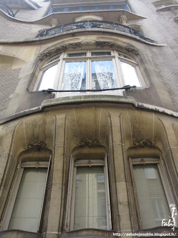 hector guimard art nouveau paris 16eme hotel 122 avenue mozart art nouveau as tu deja oublie 1902 1913