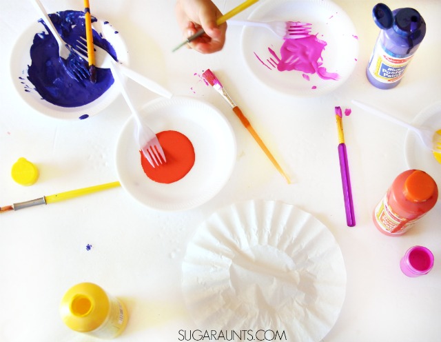 Leonardo the Terrible Monster craft and game to explore friendship with kids. Talk about the qualities that makes a good friend with kids. This book and activity is perfect for preschool and play dates!