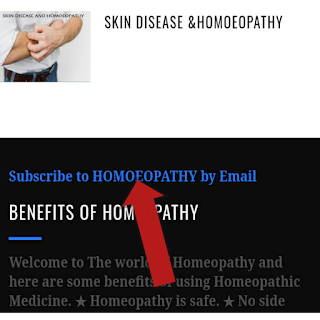 Homeopathy subscription